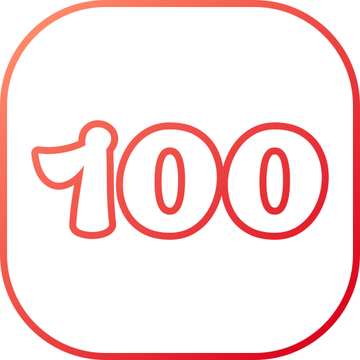 100 Icône gratuit