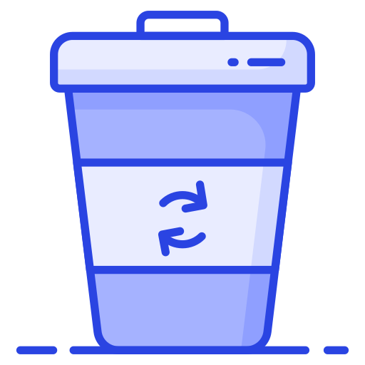 papelera de reciclaje icono gratis