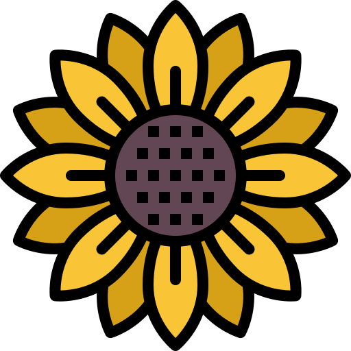 girasol icono gratis