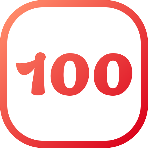 100 icono gratis