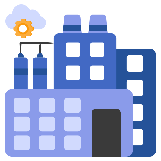 Factory - Free buildings icons