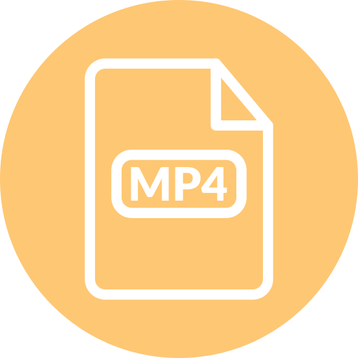 mp4 icono gratis