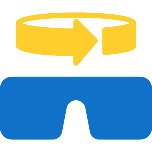 3d glasses free icon 3d glasses free icon