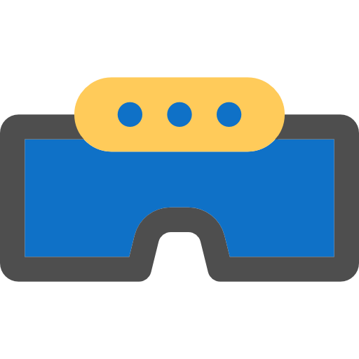 gafas vr icono gratis