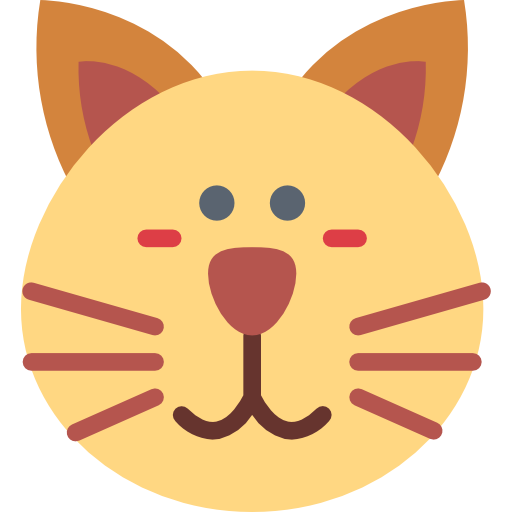 Cat Smalllikeart Flat icon