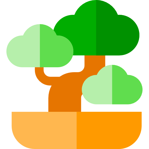 Bonsai Basic Straight Flat icon