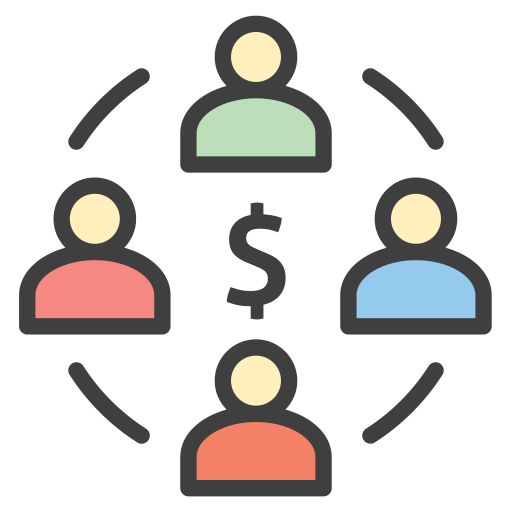 Компания бесплатно иконка
