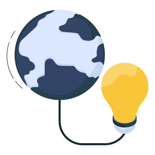 ideas globales icono gratis