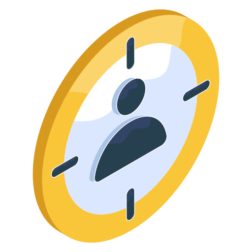 Target person free icon
