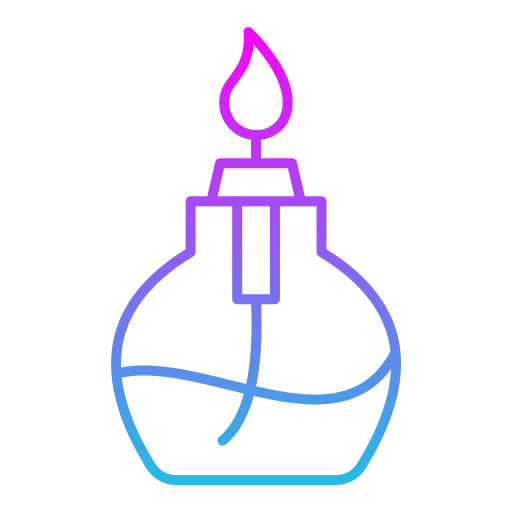 quemador de alcohol icono gratis