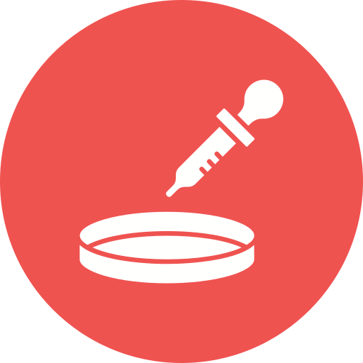 placa de petri icono gratis