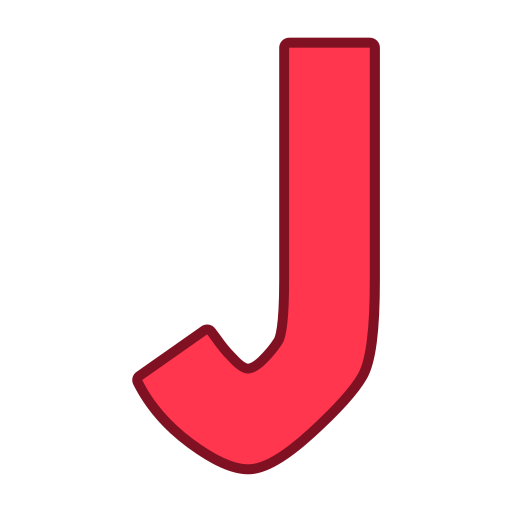 Letter j - Free education icons