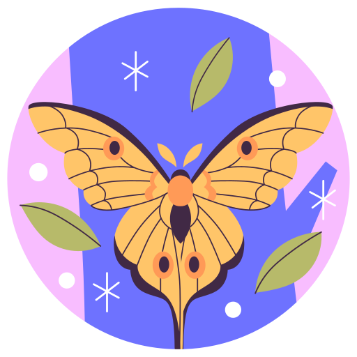 mariposa gratis sticker