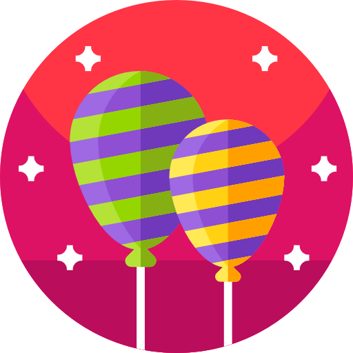 globos icono gratis