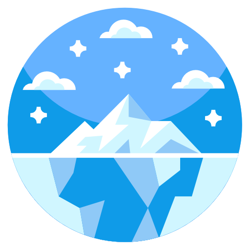 iceberg icono gratis