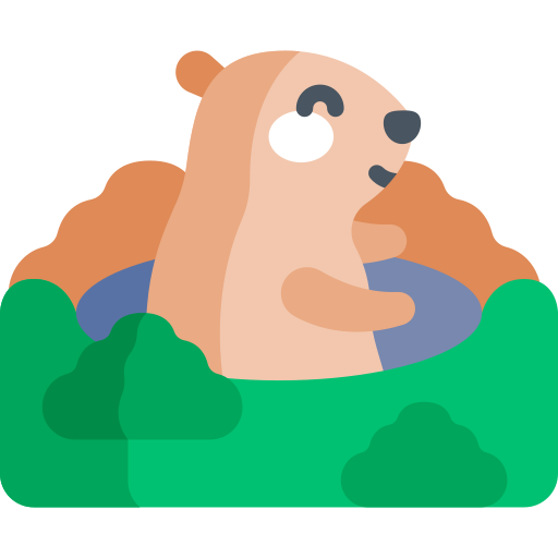 marmota icono gratis