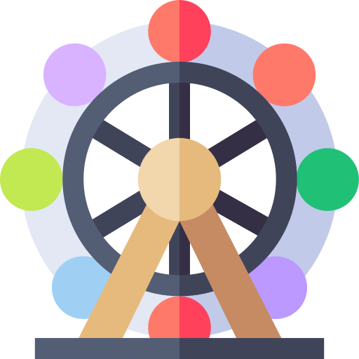 grande roue Icône gratuit