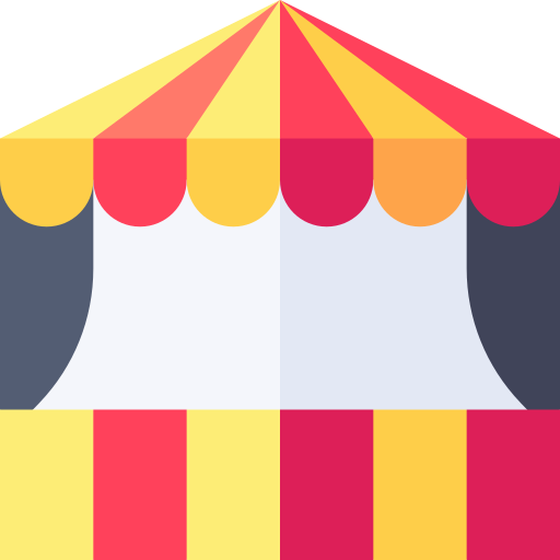 tente de carnaval Icône gratuit tente de carnaval Icône gratuit