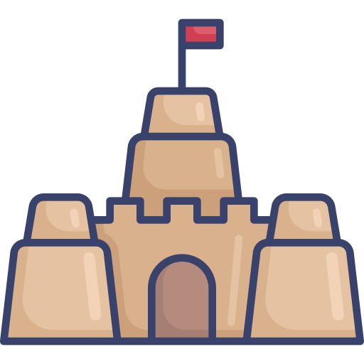 praia grátis ícone