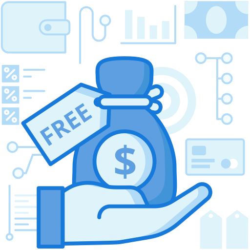 Деньги бесплатно иконка