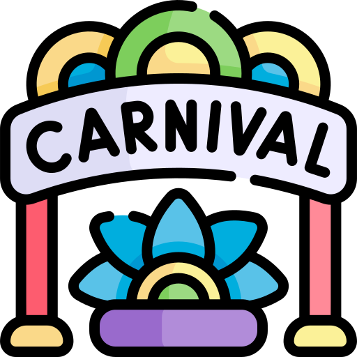 carnaval de brasil icono gratis