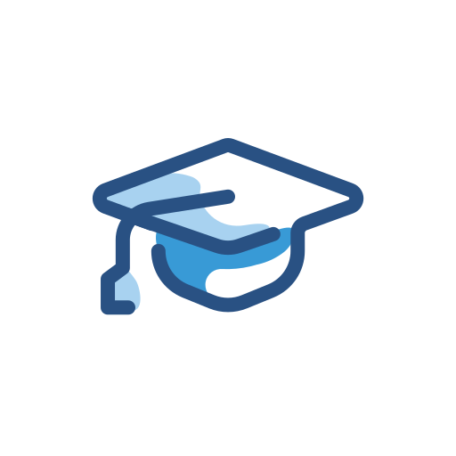 graduación icono gratis