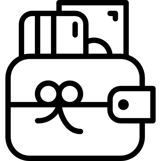 지갑 무료 아이콘