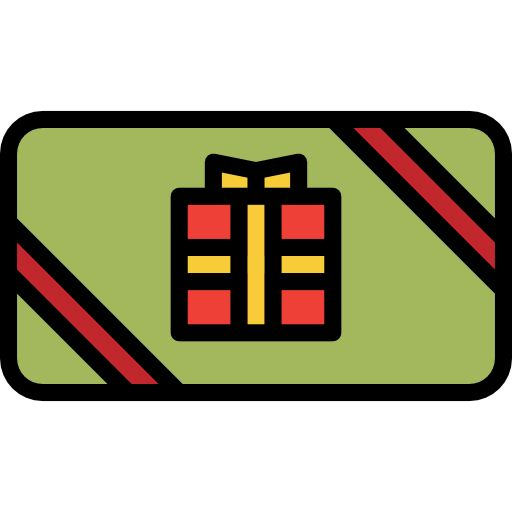 Gift card Iconixar Lineal Color icon