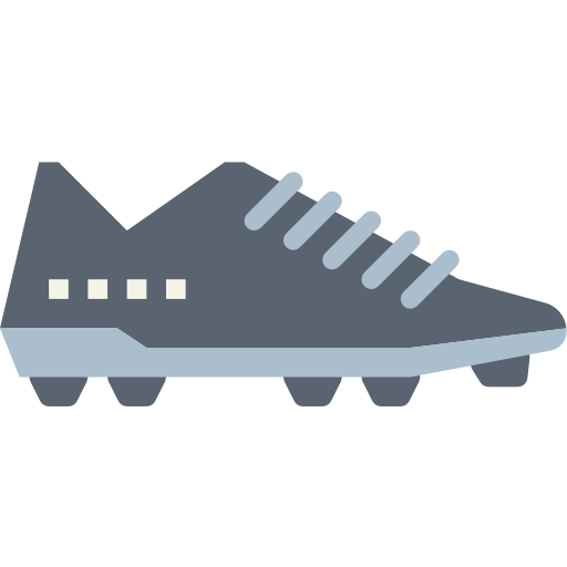 zapatos de fútbol icono gratis