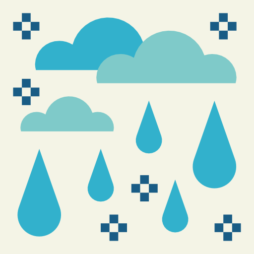 pluie Icône gratuit