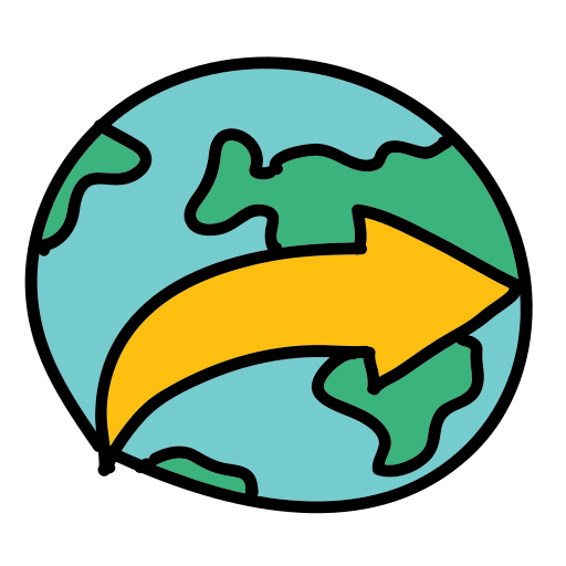 flechas icono gratis