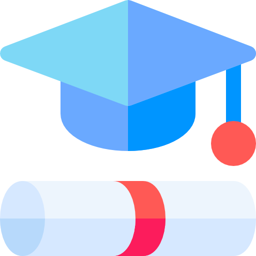 graduación icono gratis