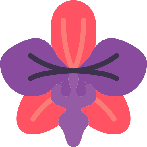 orchidaceae icono gratis