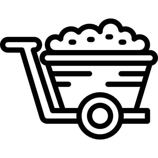 carretilla icono gratis