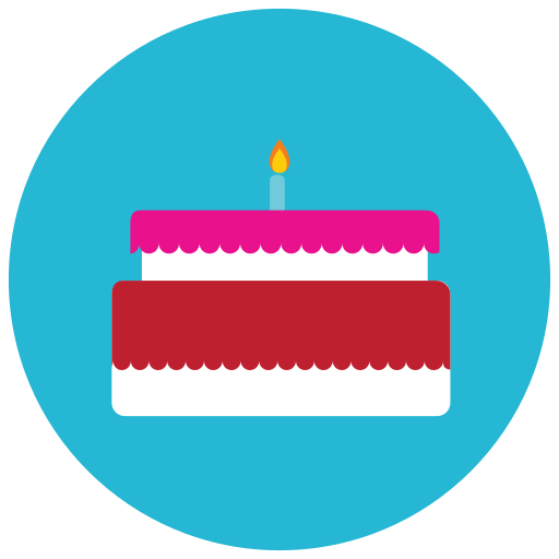 gâteau d'anniversaire Icône gratuit