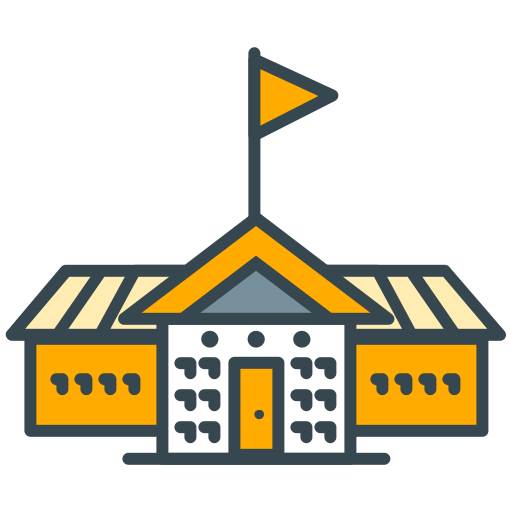 학교 무료 아이콘