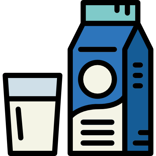 garrafa de leite  grátis ícone