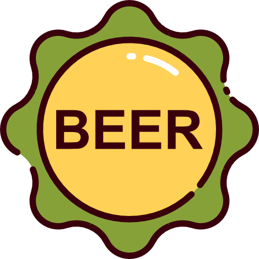 tapa de cerveza icono gratis