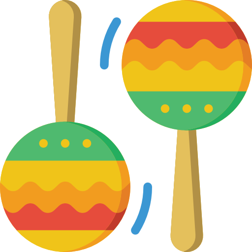 maracas icono gratis