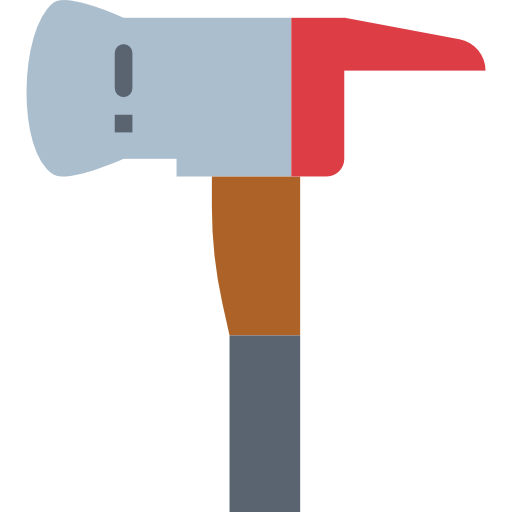 Axe Smalllikeart Flat icon