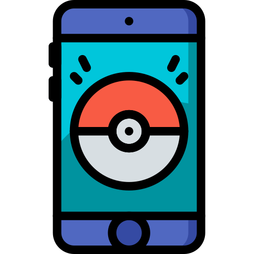 Linha De Fundo Fino Do ícone Do Pokemon Go Foto de Stock Editorial -  Ilustração de etiqueta, fundo: 175567638