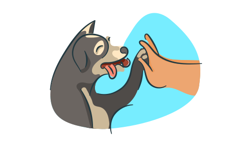 Dog free icon Dog free icon