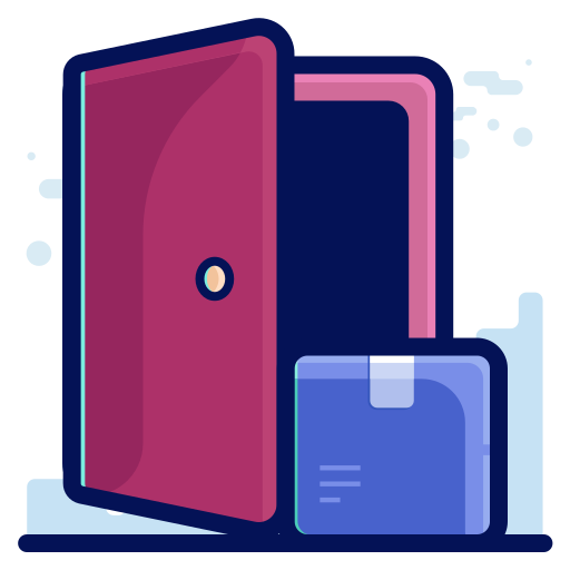 entrega icono gratis