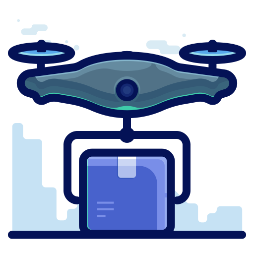 entrega icono gratis