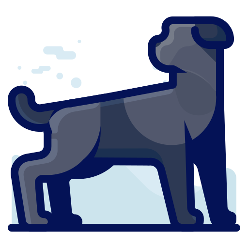 perro icono gratis