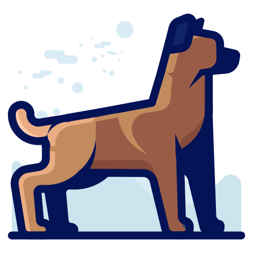 perro icono gratis