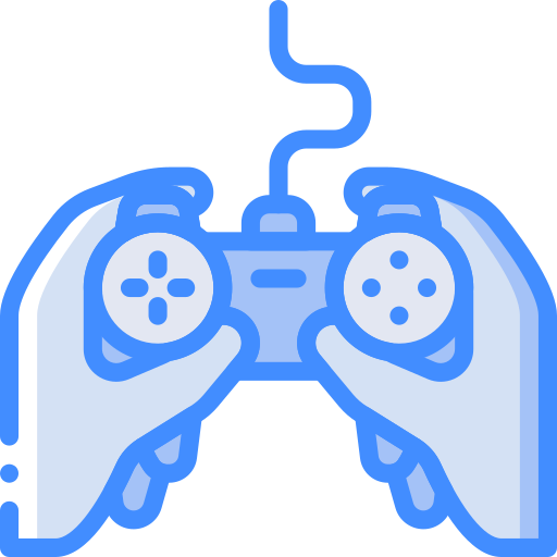 Controller Basic Miscellany Blue icon