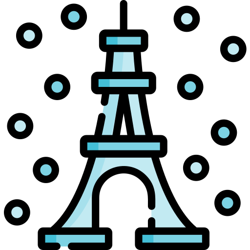 torre eiffel icono gratis