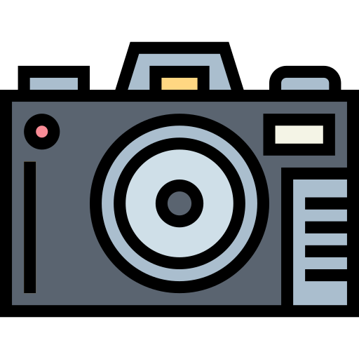 Camera Smalllikeart Lineal Color icon