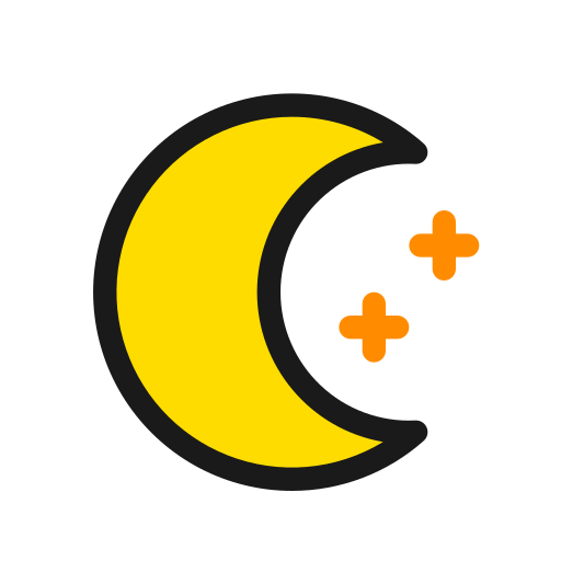 luna icono gratis